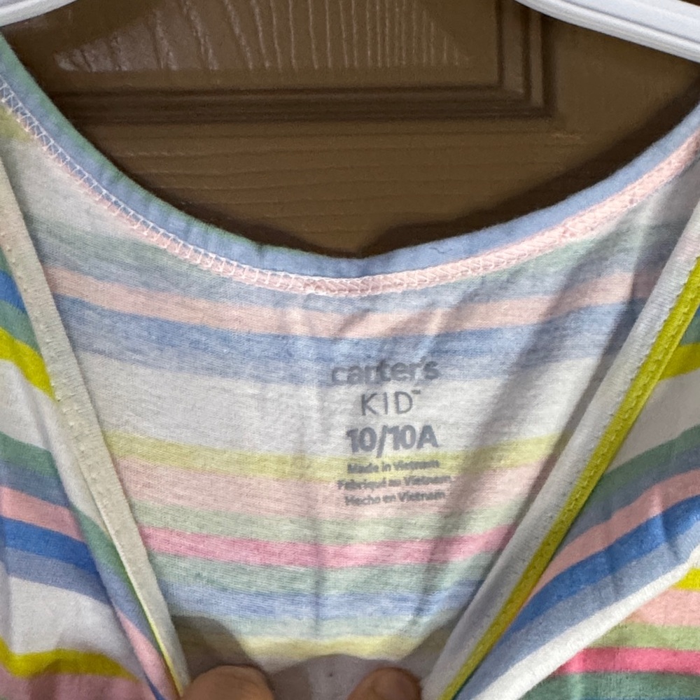 Carter's Multicolor Striped Tee
